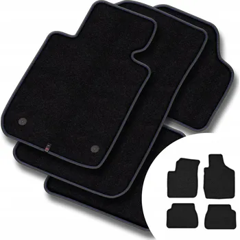 autokoberec Velurové autokoberce Motos 4 ks