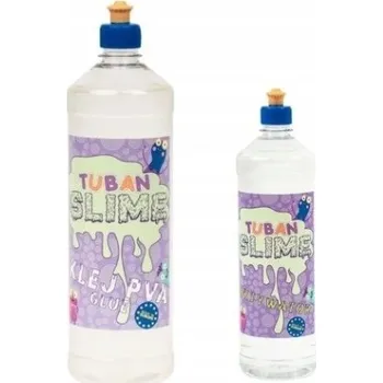 Průmyslové lepidlo LEPIDLO NA SLIME Bílý PVA 500 ml Tuban DIY Výkonné Dobře Lepí Super