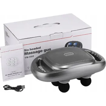 Masážní přístroj Masażer Karku Sześciogłowicowy Elektrický masážní přístroj na tělo pro regeneraci svalů