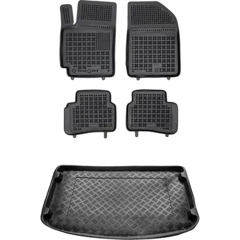 autokoberec Sada koberců a rohože Kia Rio IV od 2020 Hatchback horní podlaha zavazadlového prostoru