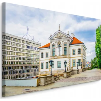 Obraz Obraz na plátně Varšava budova město 3D 40x30