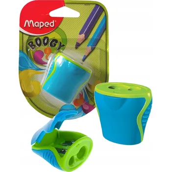 Ořezávátko Ořezávátko pro děti BOOGY s nádobkou, 2 otvory MAPED - kvalitní