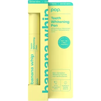 Dentální hygiena Pop Teeth Whitening Pen Banana Whip, bělicí pero banánové, 4 ml