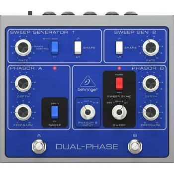Kytarový efekt Behringer Dual-Phase Kytarový efekt (Jako nové)