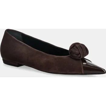 Dámské baleríny Semišové baleríny Rotate 115982573.573 hnědá 89X, EUR 40