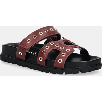 Dámské pantofle Pantofle Guess FASHIE FLPFAS.ELE03.RED červená 92X, EUR 37