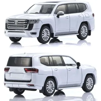Plastikový model Kyosho 1:64 Toyota Land Cruiser 300 Book Type - White - expresní doprava