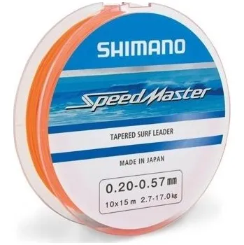 Shimano Speedmaster Surf Taper Orange 10x15m 0,26-0,57mm