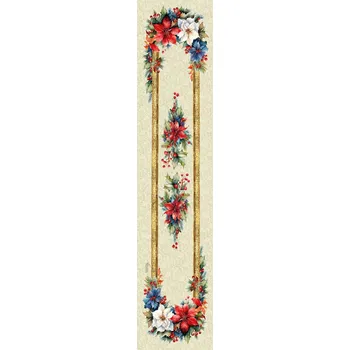 ubrus Bavlněný ubrus, běhoun 25 x 130 cm - Vánoční hvězda