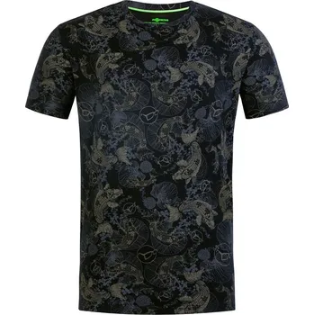 Pánské tričko Korda Tričko LE Koi Tee Black vel. S