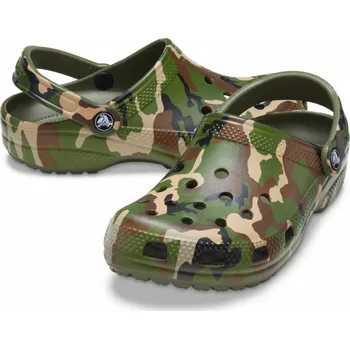 Pánské sandále Crocs Classic Printed Camo Clog vel. 11 45-46 AGR/MLTI