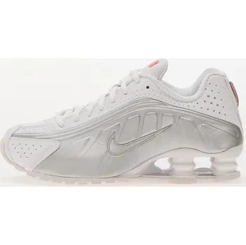 Dámské tenisky Tenisky Nike W Shox R4 White/ White-Metallic Silver-Max Orange EUR 44