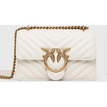 Kabelka Kožená kabelka Pinko 100074.A0GK bílá 00X, vel. ONE SIZE