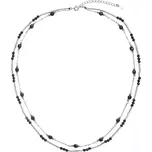 Stříbrný náhrdelník se spinely 12183.3