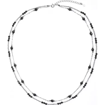 Náhrdelník Stříbrný náhrdelník se spinely 12183.3