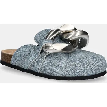 Dámské pantofle Semišové pantofle JW Anderson LF0048.LA0238.800 modrá 50X, EUR 41