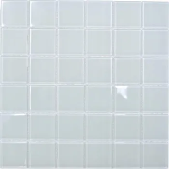 Skleněná mozaika WzorcowniaStudio 30 x 30 cm bílá