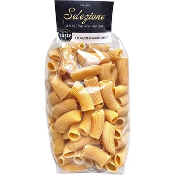 Snídaňuj Sušené vaječné semolinové těstoviny Rigatoni great taste