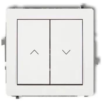 vypínač Žaluziový vypínač Karlik DWP-8 bílý