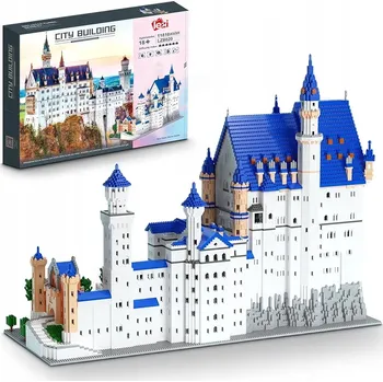 ostatní stavebnice Zámek NEUSCHWANSTEIN 11810 dílů Mini Stavebnice LZ8020