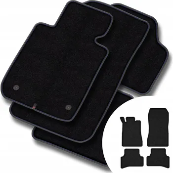 autokoberec Velurové autokoberce Motos 4 ks