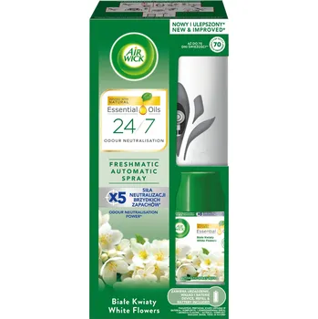 Osvěžovač vzduchu Air Wick Freshmatic Osvěžovač vzduchu Bílé Květy sada 250 ml