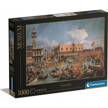 Puzzle Clementoni Muzeum 1000 kusů Puzzle Canaletto