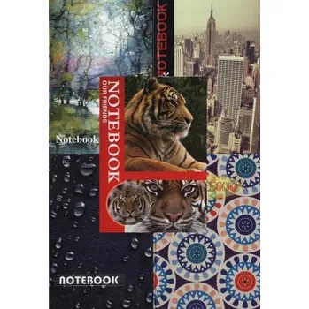 Zápisník linkovaný Grand A5 tvrdé desky, 96 listů