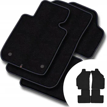 autokoberec Velurové autokoberce Motos 4 ks