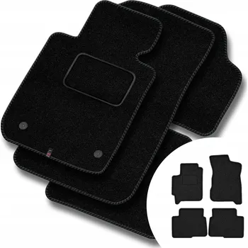 autokoberec Velurové autokoberce Motos 4 ks