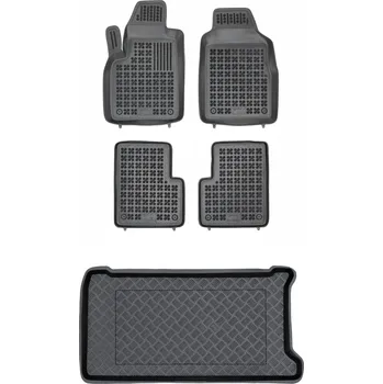 autokoberec Sada koberců a rohožka Fiat 500 od roku 2020, nepasuje na elektrickou verzi,