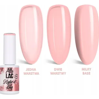 Přípravek na nehty Hybridní lak LED/UV Gel Polish Nudes Peach Glow AlleLac 6 g