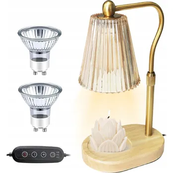 Lampička Stolní lampa Bedee pro rozpouštění vosku, žlutá, 50 W