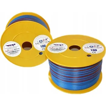 elektrický kabel Kabel LGY/H05V-K 1,50 mm2 100 m Modro-Červený