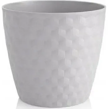 Květináč Květináč plast bílý GETI 28,8 cm x 36 x 32 cm