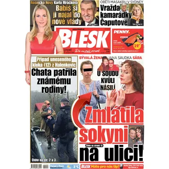 Časopis Blesk - předplatné časopisu - Čtvrtletní