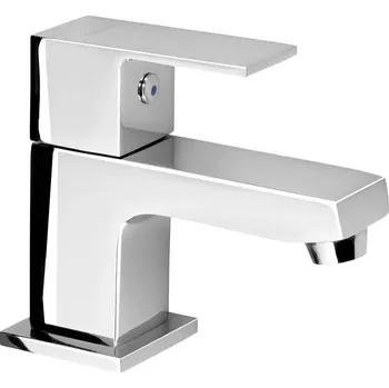 Vodovodní baterie Umyvadlová baterie stojánková Sapho SMALL stříbrná