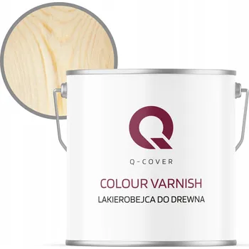 Lak na dřevo Lazurovací lak Q-COVER 5 l bezbarvý satén
