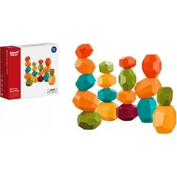 Obraz Stolní hra Kameny různých tvarů pro stavění pyramidek Icom