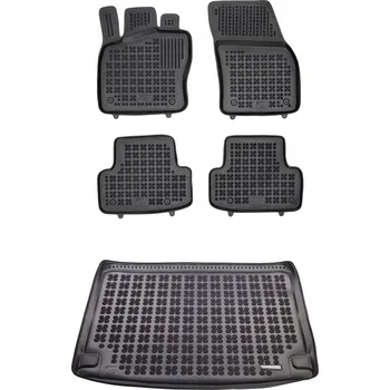 autokoberec Gumová sada autokoberců a rohož do zavazadlového prostoru Škoda Karoq od 2017 4x4 AWD (pohon všech kol)