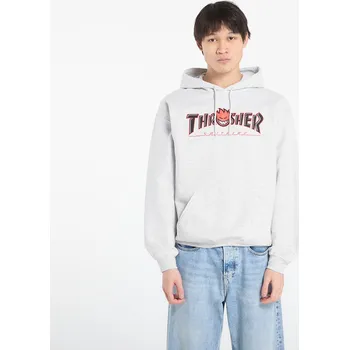 Pánská mikina Mikina Thrasher x Spitfire Big Head Outline Hoodie Ash Grey XL