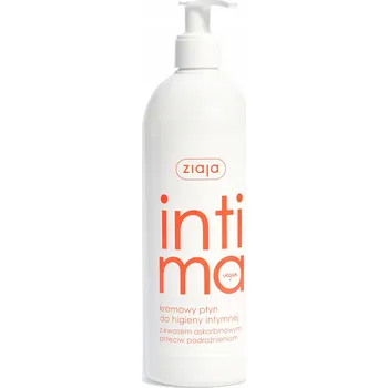 Intimní hygienický prostředek ZIAJA Intima Krémový mycí gel pro intimní hygienu s kyselinou askorbovou 500 ml