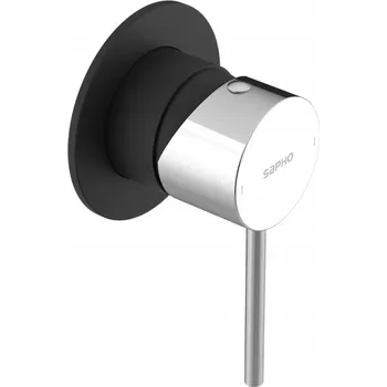 Vodovodní baterie Sprchová baterie Sapho ULTRAMIX černá