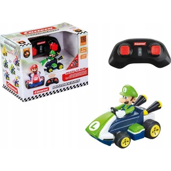 RC model auta CARRERA RC 2.4 GHz MarioKart LUGI 1:50 Mini RC 430033
