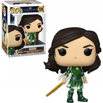 Figurka Figurka Funko Pop! Marvel: The Eternals – sběratelská figurka Funko Pop Sersi – figurka pro sběratele, filmové dárky, figurky filmových hrdinů Marvel – Sersi z The Eternals