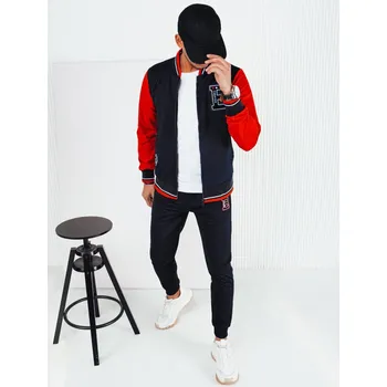 Pánské oblečení Pánský teplákový souprav Barva tmavě modrá DSTREET DStreet černá 3049938