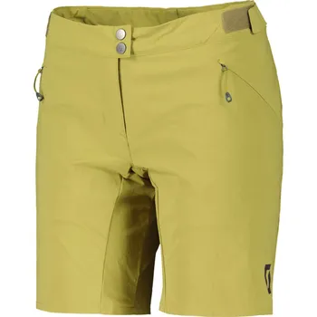 Cyklistické oblečení SCOTT Cyklistické kalhoty krátké bez laclu - ENDURANCE LS/FIT W/PAD W - světle zelená XL
