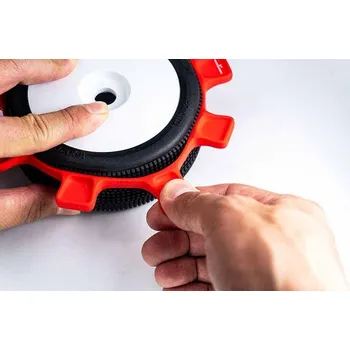 RC vybavení Koswork RC Silicone Tyre Gluing Bands 1:10 1:8 Red (4) - expresní doprava