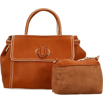 Kabelka Dámská kabelka do ruky hnědá - Potri Daitona hnědá