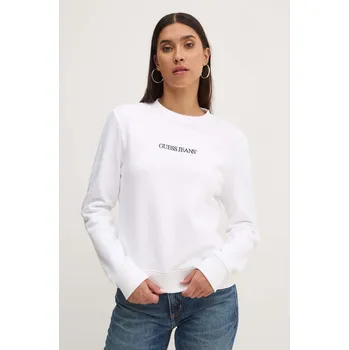 Dámská mikina Mikina Guess Jeans W4YQ10.KC811 bílá 00X, vel. M